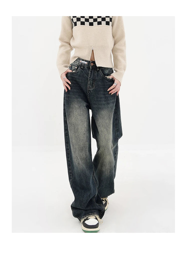 Faded Baggy Jeans