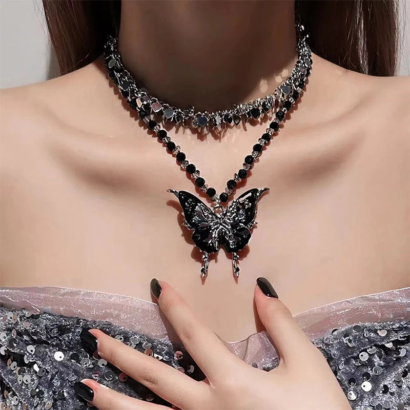 Double Butterfly necklace