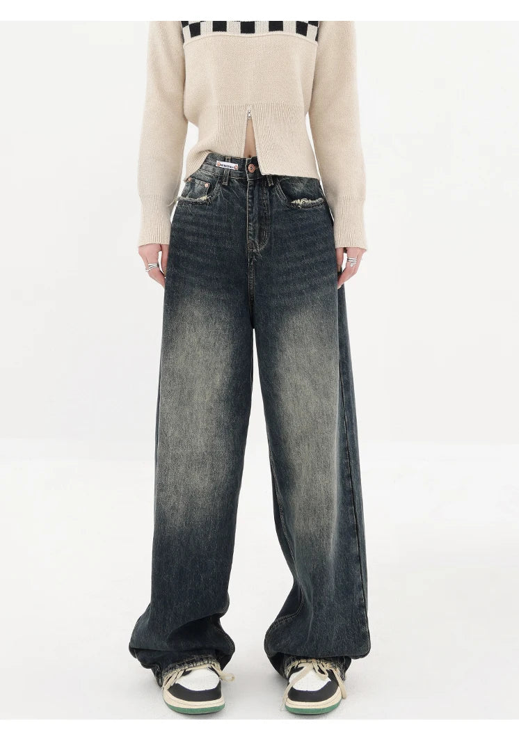 Faded Baggy Jeans