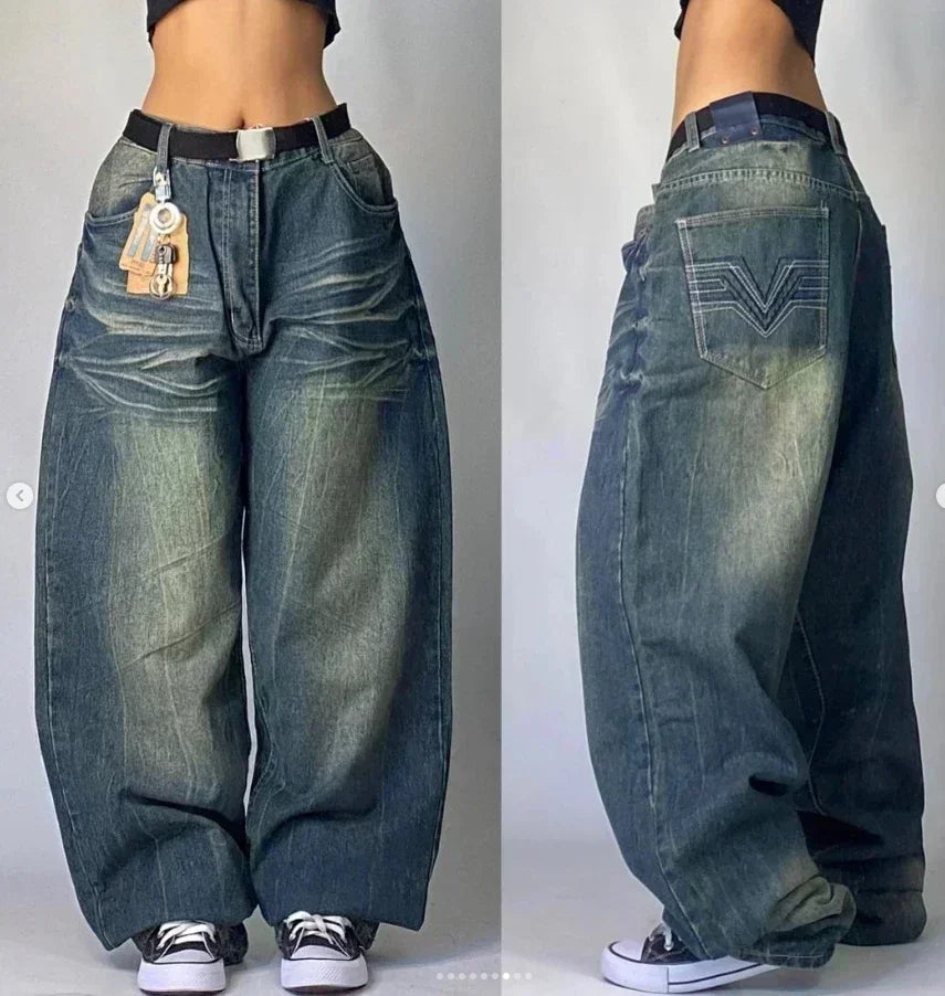 “South Pole” Faded Baggy Jeans