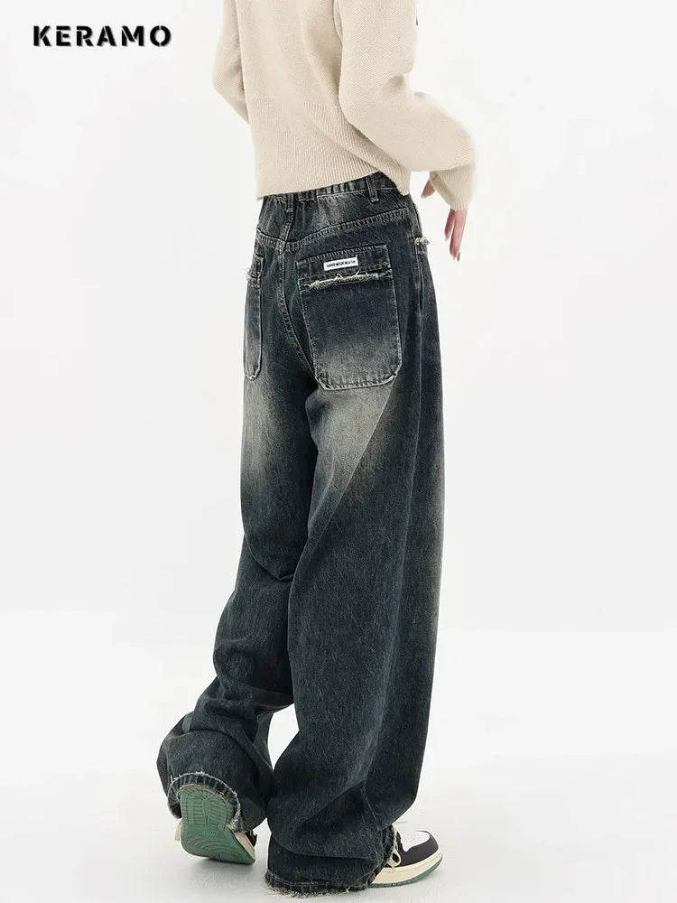 Faded Baggy Jeans