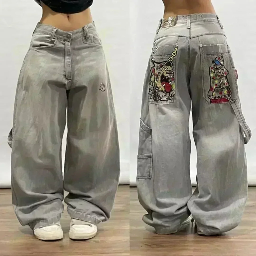 “South Pole” Faded Baggy Jeans