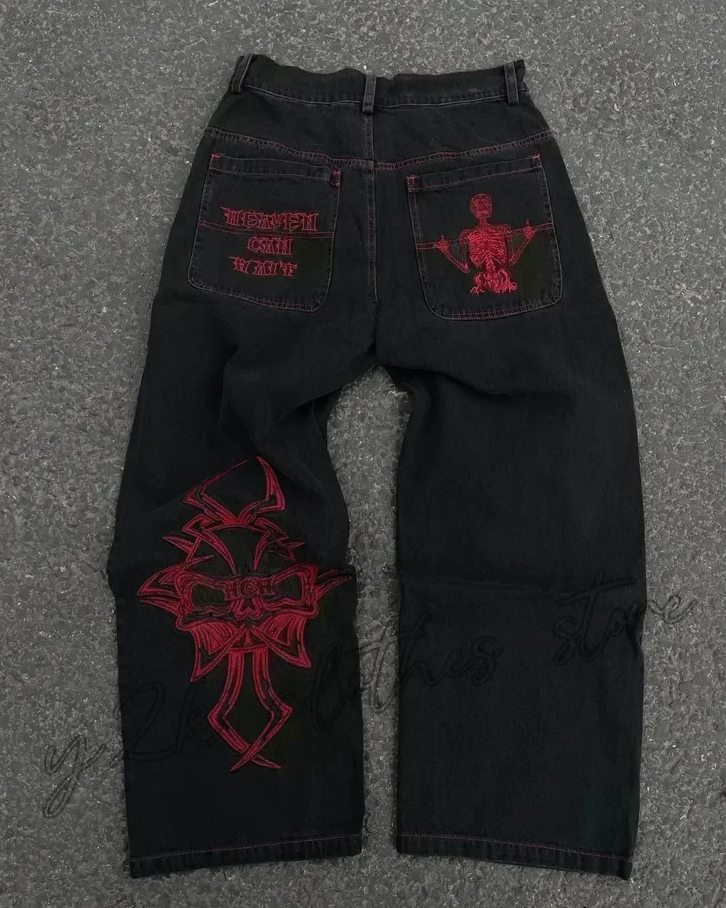 “South Pole” Faded Baggy Jeans