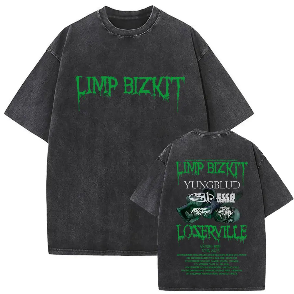LIMP BIZKIT Faded Band T Shirt