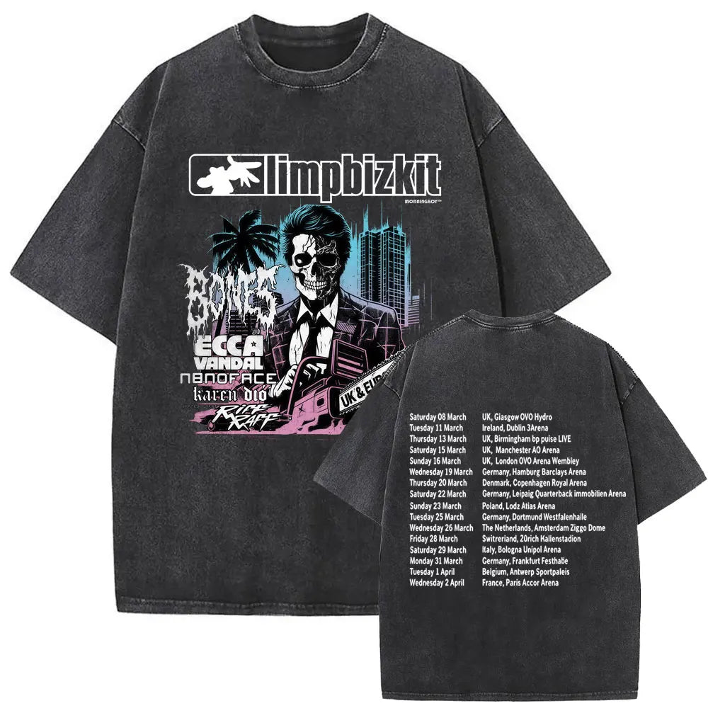 LIMP BIZKIT Faded Band T Shirt