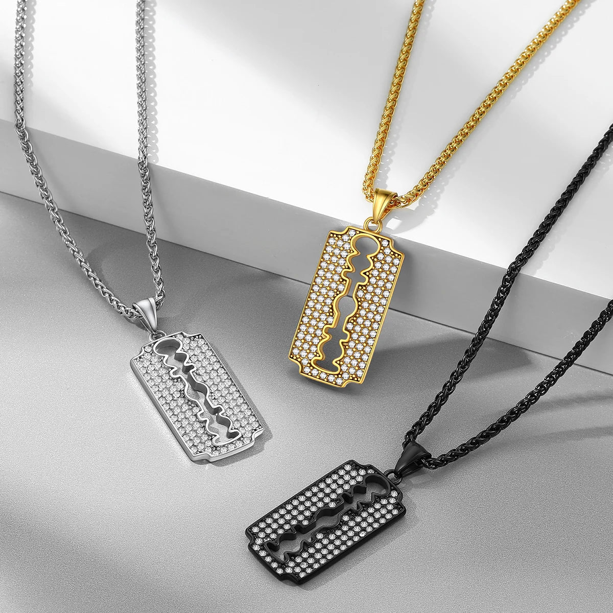 Blunt Blade Necklace
