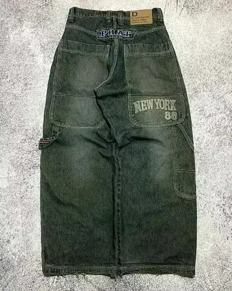 “South Pole” Faded Baggy Jeans