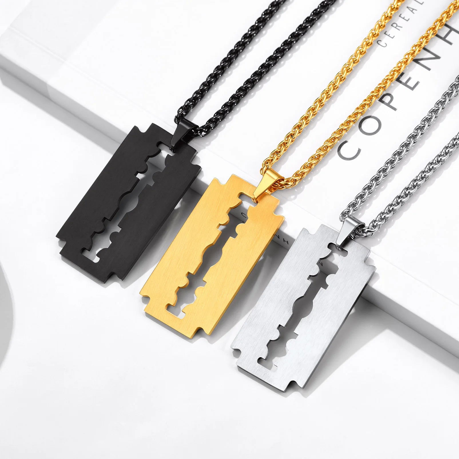 Blunt Blade Necklace