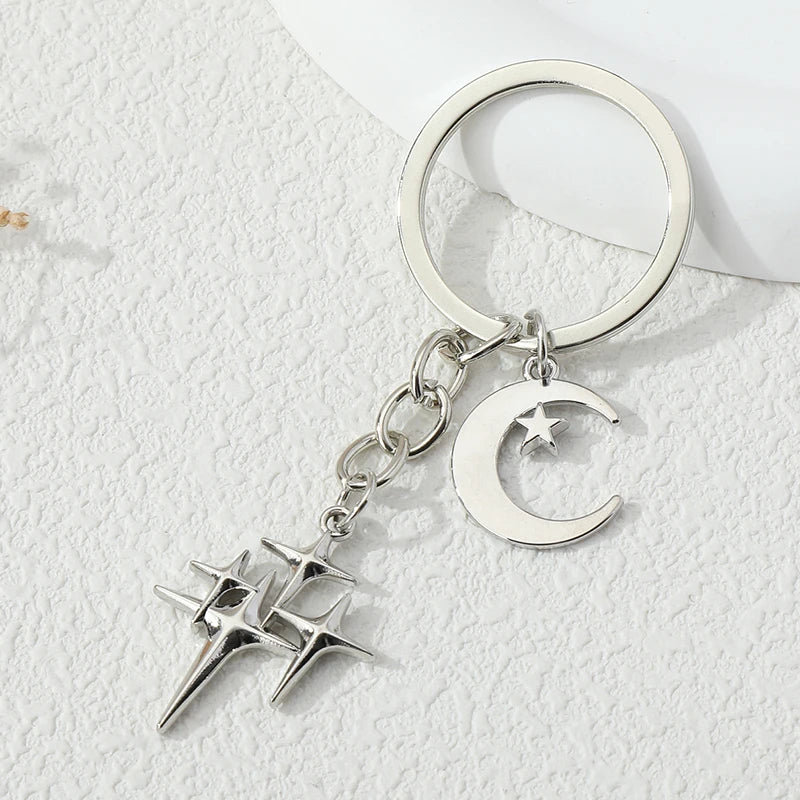 Star Moon Key chain