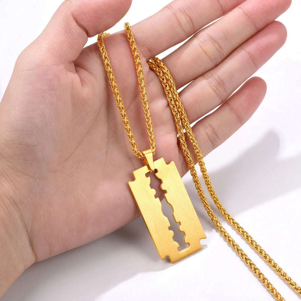 Blunt Blade Necklace