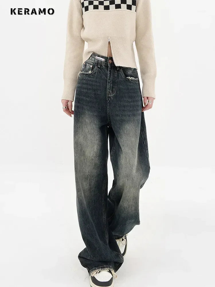 Faded Baggy Jeans