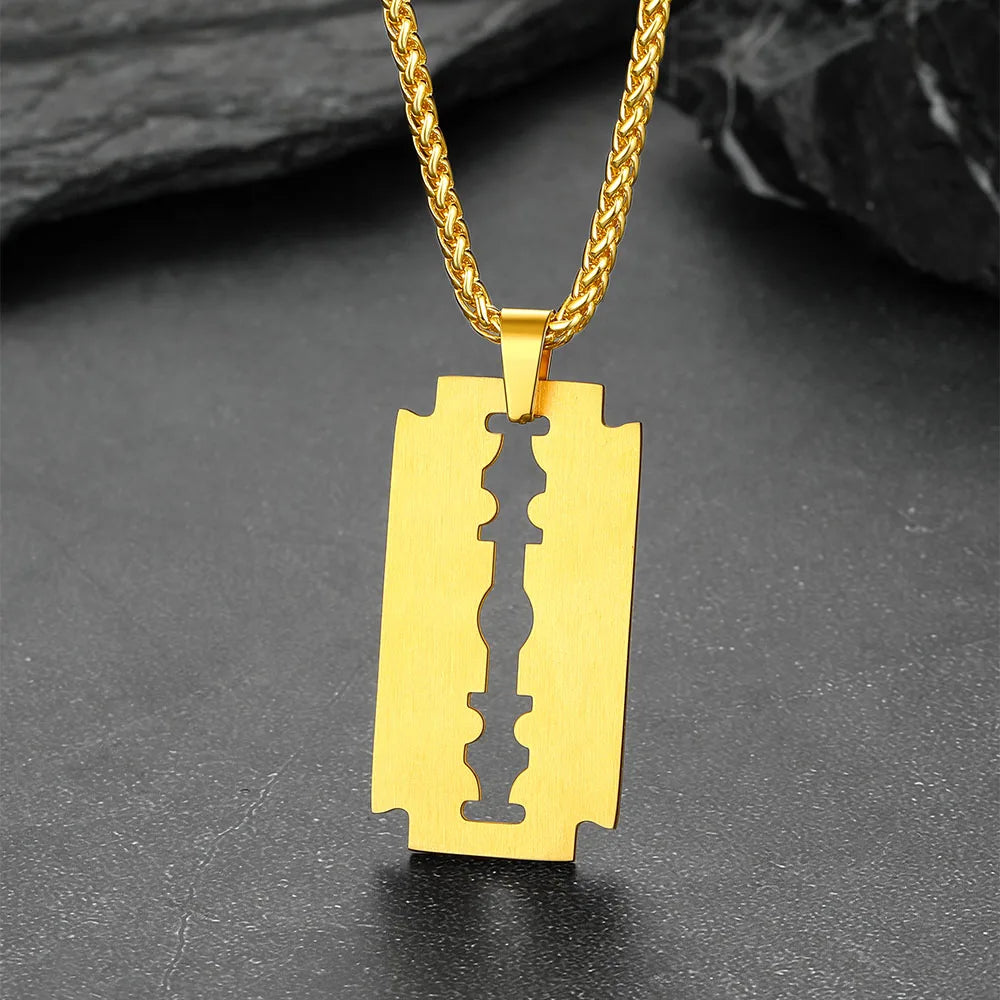 Blunt Blade Necklace