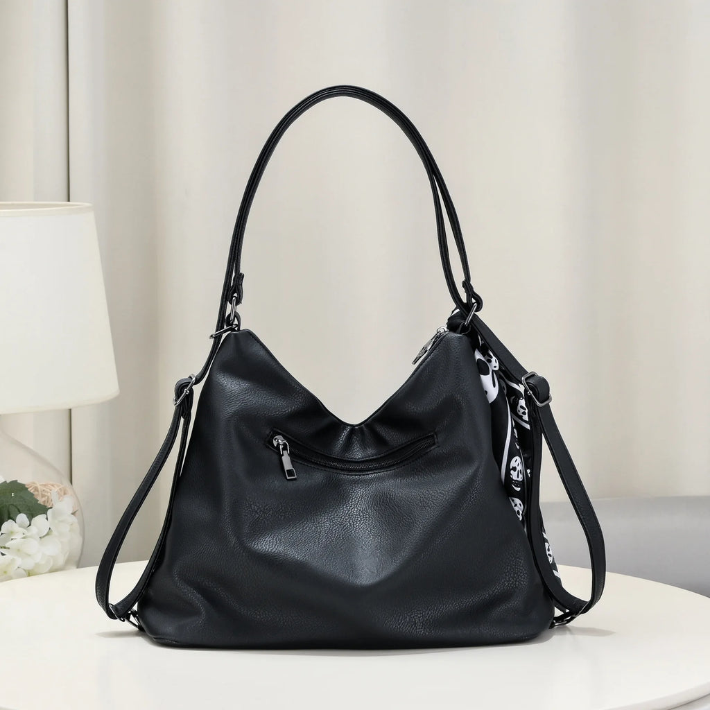 Leather Skull Bag