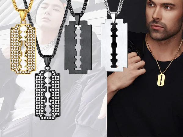 Blunt Blade Necklace