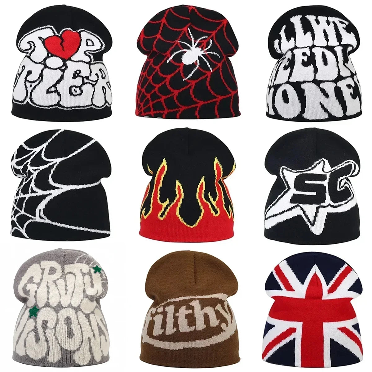 Knitted Beanie Cap