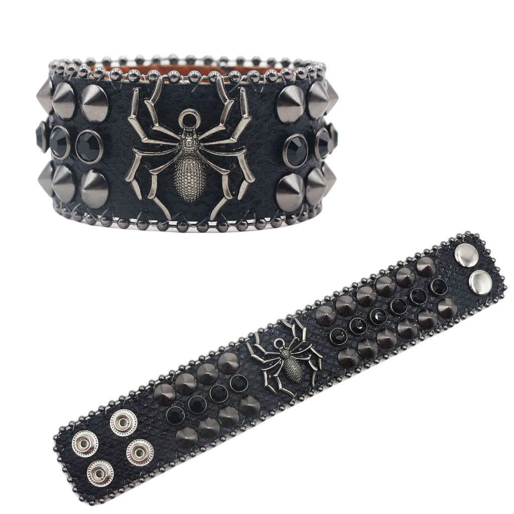 Rugged Leather Wristband