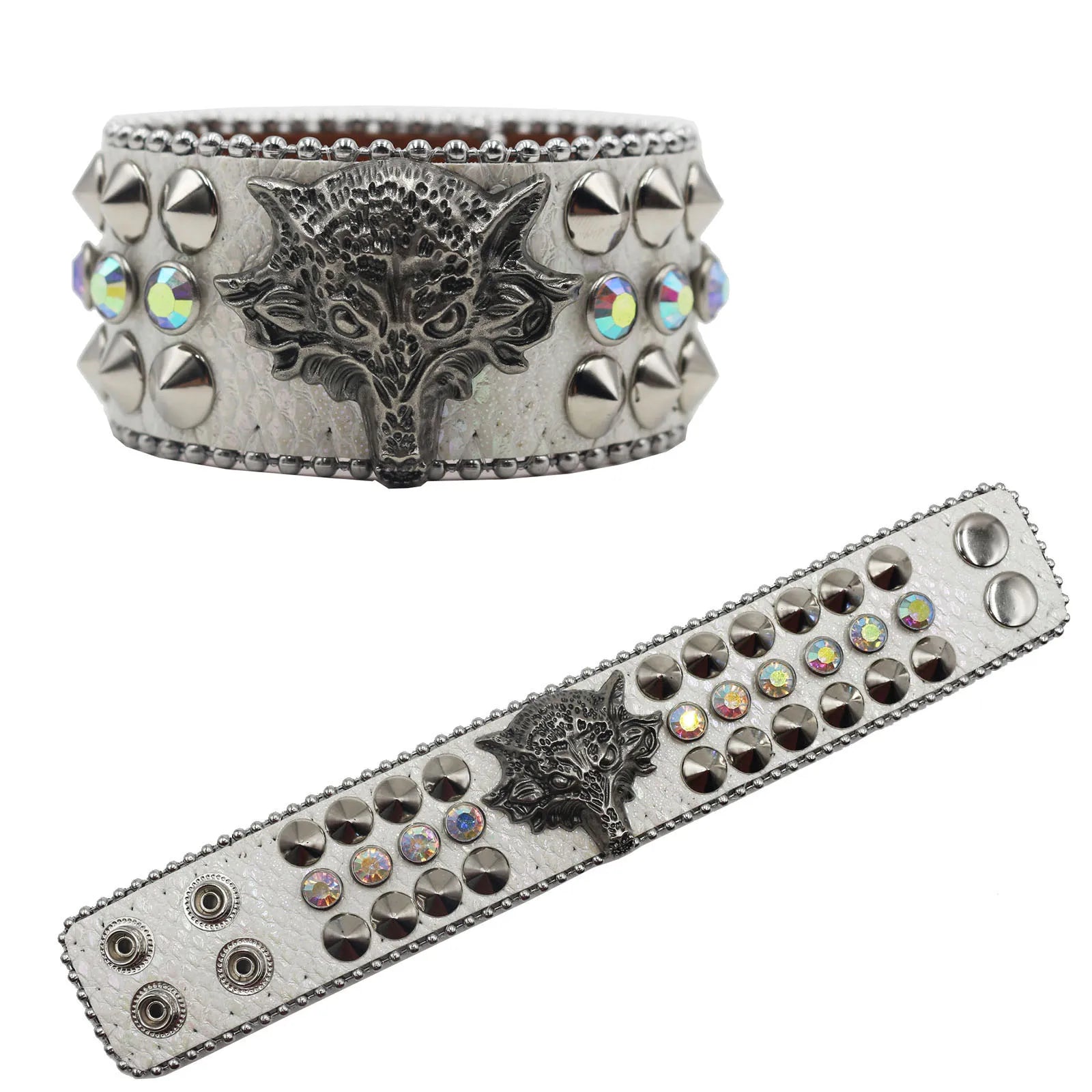 Rugged Leather Wristband