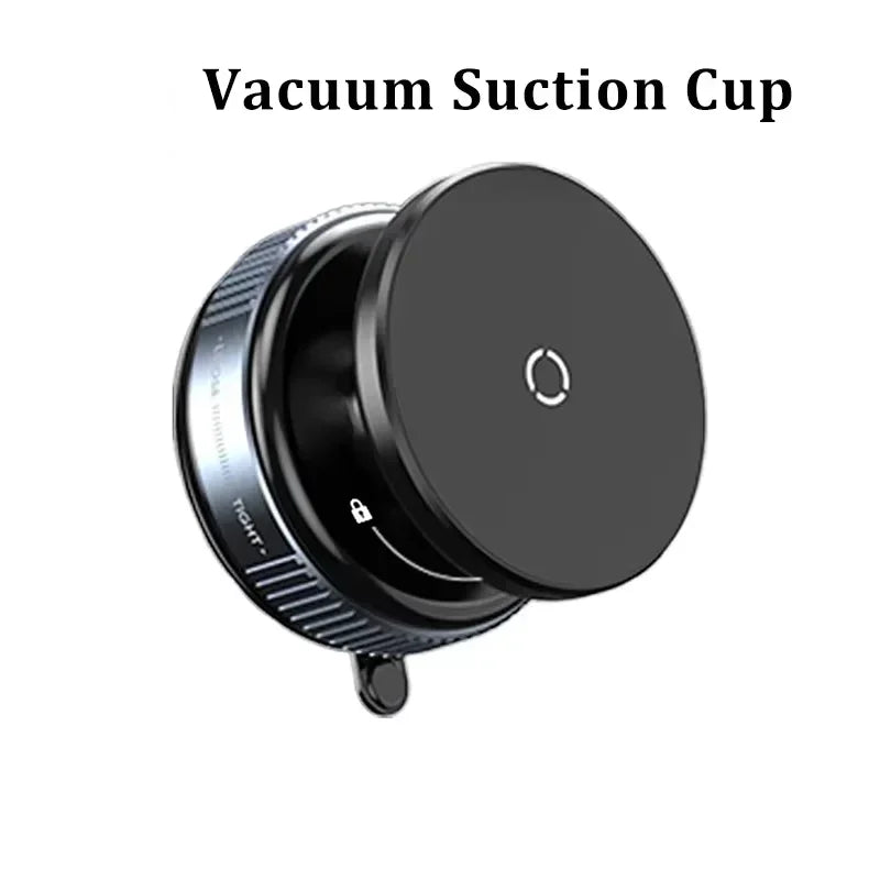 Magnetic Vacuum Car Phone Holder 360° Rotation Suction Cup Navigation Stand Bracket Car Holder for Bath/Car Universal NEW