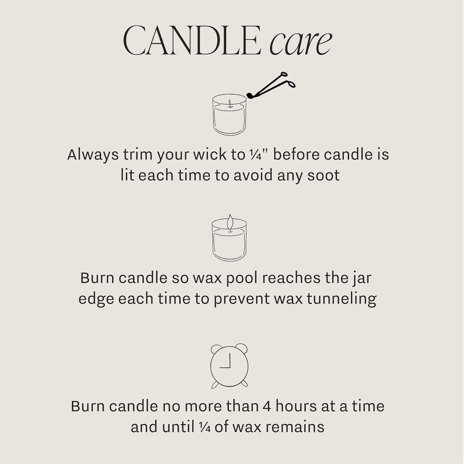 Wedding Candle - Sea Salt, Jasmine, Cream, and Wood Scented Soy Wax Candle for Home - Engagement and Wedding Gifts for Women - 9Oz Clear Jar, 40 Hour Burn Time, Made in the USA